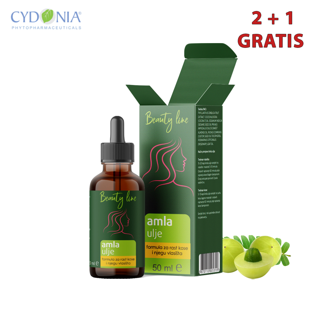 amla gratis ULJE AMLE – TAJNA DUGE, GUSTE i SJAJNE KOSE - Image 1