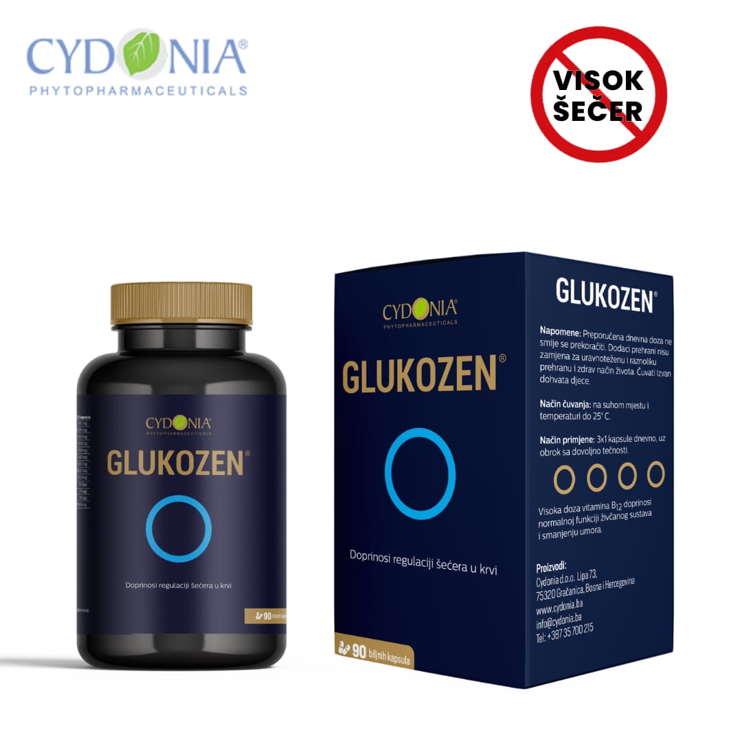 GLUKOZEN -ZA REGULACIJU ŠEĆERA U KRVI GLUKOZEN -ZA REGULACIJU ŠEĆERA U KRVI - Image 1