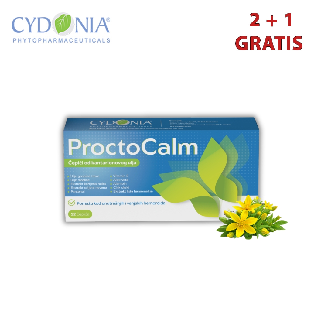 PROCTOCALM - HEMOROIDI STOP CYDONIA - BiH PROCTOCALM - HEMOROIDI STOP - Image 1